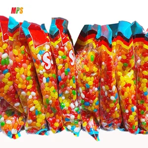 Hersteller OEM Bag Package Exotische Snacks Großhandel Süßigkeiten Bunte Süßigkeiten Süßigkeiten Halal Jelly Bean