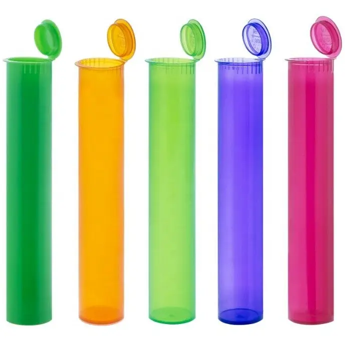 78mm 90mm 98mm 116mm colore personalizzato stampa personalizzata tubo Pop Top tubo di plastica Pre resistente ai bambini