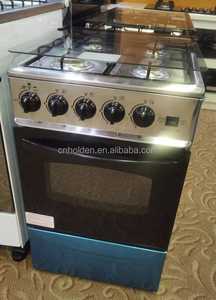 Venti pollici gamma di cucina quattro bruciatore a Gas Free Standing forno con forno in ghisa supporto pentola forno bruciatore - Product Image 5