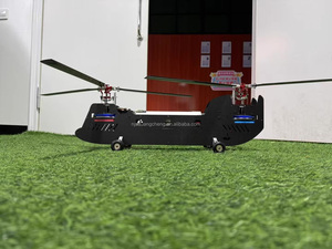 Tùy Chỉnh 450 Chinook Điều Khiển Từ Xa Drone Tandem Twin Rotor Máy Bay Trực Thăng Điều Khiển Từ Xa Máy Bay Trực Thăng Cơ Khí Máy Bay Trực Thăng - Product Image 2