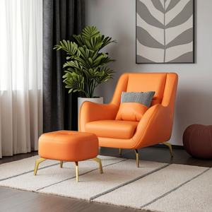 Luxurious Single Sofa <b>Chair</b> Comfortable and Lightweight for <b>Small</b> Apartments Bedrooms Living Rooms and Hotels - Product Image 1