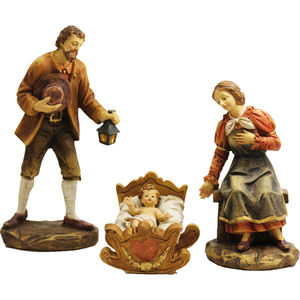 รูปปั้นคริสต์มาส ชุดพระกุมารเยซูและพระแม่มารี 3 ชิ้น ยี่ห้อ ZICOM ผลิตในเยอรมนี ประมาณ โมเดลสูง 20 ซม. รุ่น 9069-K094 - Product Image 1