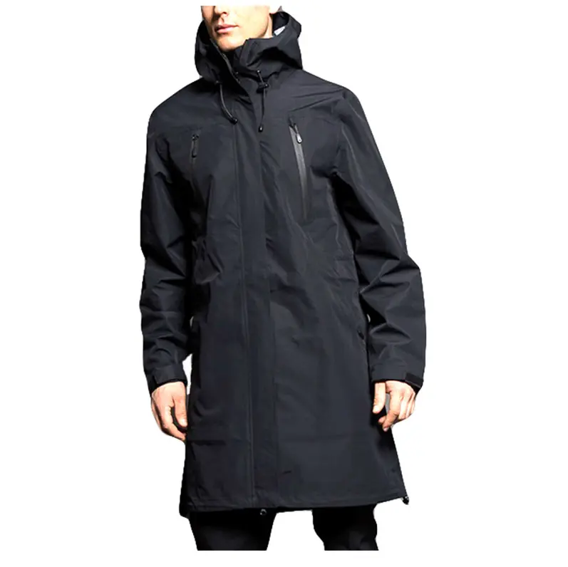 Daunen jacke Herren Winter mittlere und lange verdickte Arbeits kleidung wasserdichte Parka Jacke