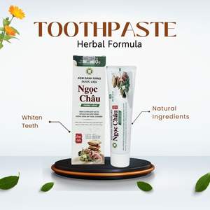 Pasta Dental Blanqueadora Herbal de Menta NGOC CHAU para Adultos - Hecho en Hanoi, Uso Doméstico, Reducción de Manchas, Aliento Fresco, Modelo de Tamaño Regular - Product Image 2