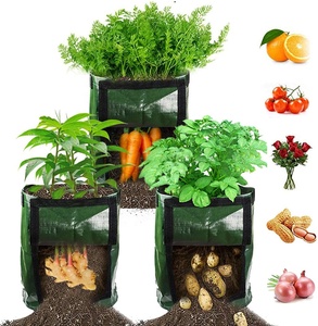 <span class=keywords><strong>Sac</strong></span> de culture de pommes de terre de <span class=keywords><strong>jardin</strong></span> portable Sacs de jardinière de légumes avec poignées - Product Image 2