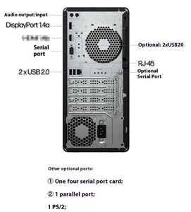 ซีรีส์ใหม่ 288 I7 สำหรับ Pro Tower Desktop 8/16/32G DDR4 512GB/1T SSD 180W/500W 11 สำหรับใช้งานธุรกิจ ProTower 288 I7 สำหรับ Pro Tower - Product Image 5