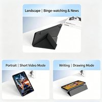 Étui de protection anti-rayures pour iPad Pro 2025 2024, étui magnétique robuste avec boucle en Y pour iPad Air 3, coque de tablette pour iPad Mini 6
