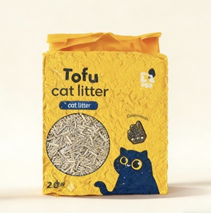 Litière pour <span class=keywords><strong>chat</strong></span> en tofu personnalisable à faible teneur en poussière pour l'<span class=keywords><strong>achat</strong></span> en gros auprès des fabricants - Product Image 5
