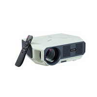 Proyektor CRT Ultra High Definition 1080P Baru 2025 untuk Antar Negara dengan WiFi Nirkabel, Kompatibel dengan Ponsel, 4600 Lumens, Android