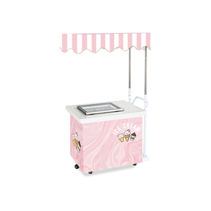 Commercial <b>Pans</b> Straight Glass Ice Cart Showcase Freezer Display FRICC-2412B Freezer Display for Ice FRICC-2412B FRICC-241 - Product Image 5