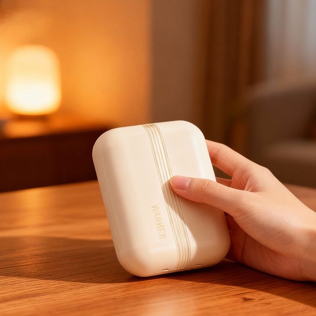 Newest 2-in-1 Magnetic Electric Winter Hand Warmer 6000mAh  Rechargeable Detachable Hand Warmer Fast Warm Outdoor Winter Gifts