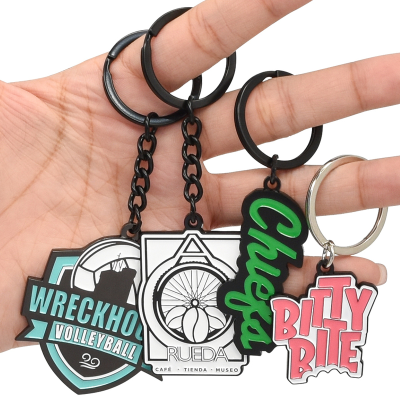 Manufacture Popular Metal Keychains Custom Animal