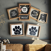 Offre Spéciale Art Craft Pet Dog Sympathy Memorial Gift Table Desk Decor Wooden Plagues Sign