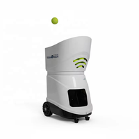 Machine de balle de tennis intelligente haute capacité lanceur de balle de tennis portable automatique professionnel Machine de lancement télécommandée