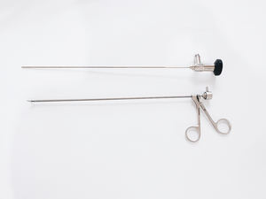 Set instrumen sumber daya Manual medis khusus peralatan bedah Video pemasok tepercaya bronchoskop Kaku anak - Product Image 2