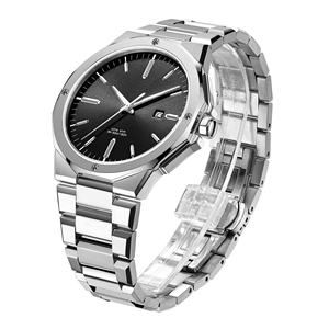 Venta caliente Relojes Hombre Ultra Delgado Hombres Promoción reloj personalizado Correa de acero inoxidable Relojes impermeables hombres muñeca de lujo - Product Image 3