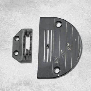 147150LGB + 149057 Plaque à aiguille et chien d'alimentation pour machine à coudre à point noué JUKI DDL-5550 8500 8700 Brother B735 B737 B757 (2 ensembles) - Product Image 4