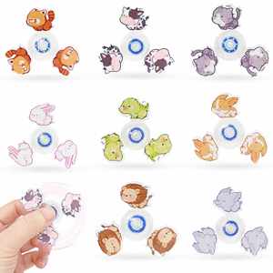 Divertidos Fidget Spinners de Tres Aspas con Diseño de Animales, Juguetes Giratorios de Mano, Mini Gadgets Relajantes y Educativos - Product Image 1