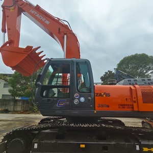 Excavatrice hydraulique Hitachi ZX350 ZX350G d'occasion en excellent état de fonctionnement Bon état Prix bas 35 tonnes Moteur Boîte de vitesses - Product Image 6