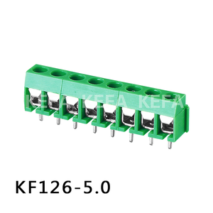 Клеммные колодки KEFA KF126-5.0 Hanroot, никелированные, 250В 8А - Product Image 3