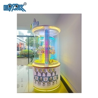 EPARK Mini-pince électronique personnalisée drôle, accepteur de billets de dollars, grue, peluche, jouet, machine de jeu