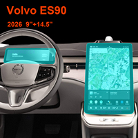 Pour Volvo EM90 ES90 EX90 EX60 EX30 2027 – Protection d'écran en verre trempé pour moniteur de tableau de bord et écran multimédia