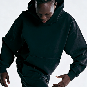 Sudaderas con Capucha Extra Grandes de Invierno Unisex de Algodón de Alta Calidad, Gruesas, Cómodas y Elegantes con Estampado de Diamantes de Imitación de Diseñador - Product Image 1