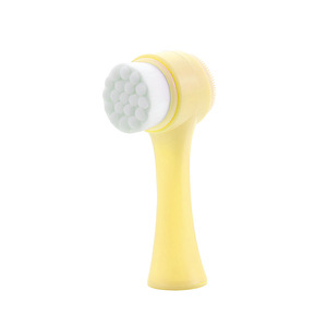 <span class=keywords><strong>Brosse</strong></span> <span class=keywords><strong>nettoyante</strong></span> manuelle pour le <span class=keywords><strong>visage</strong></span> rose, <span class=keywords><strong>brosse</strong></span> <span class=keywords><strong>nettoyante</strong></span> faciale en <span class=keywords><strong>silicone</strong></span> double face pour une exfoliation profonde des pores - Product Image 3