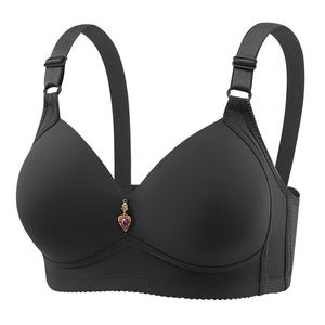 Soutien-gorge ajustable sans armatures, grande taille, fin, confortable, respirant, pour maman, lisse et simple, qui rassemble les <span class=keywords><strong>seins</strong></span>. - Product Image 6