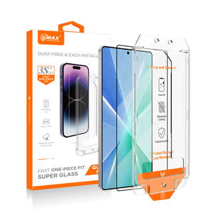 <span class=keywords><strong>Protection</strong></span> d'écran en verre trempé HD pour Samsung Galaxy S26 Ultra S25 S24 Plus, sans bulles, installation facile, applicateur anti-poussière automatique - Product Image 1