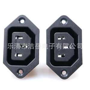 Enchufe de Pared AC-06, 1 Salida, 250V, Conexión a Tierra Estándar, Plástico, para Audio y Video - Product Image 4