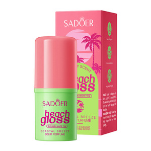 Profumo Solido Coastal Breeze, Lunga Durata, Formato Regolare, Senza Alcool, Fragranza Floreale e Oud, Balsamo Delicato per il Corpo per Donne - Product Image 2