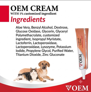<span class=keywords><strong>Crème</strong></span> topique de qualité vétérinaire pour chiens et chats, contre les démangeaisons, les yeux rouges et les allergies - Product Image 5