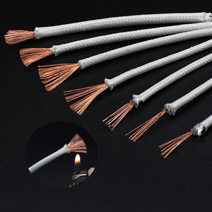 35mm2 fil haute température 500 degrés câble résistance au feu câble Mica câble résistant à la chaleur pour réchauffeur de bobine d'induction - Product Image 3