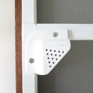 Pantalla de puerta y ventana <span class=keywords><strong>Perfil</strong></span> de aluminio Pantalla antimosquitos Puerta Red de fibra de vidrio Marco fijo Puerta de <span class=keywords><strong>mosquitera</strong></span> de insectos - Product Image 3