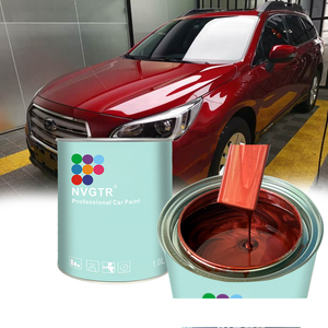 <span class=keywords><strong>Peinture</strong></span> automobile haute brillance, finition métallisée nacrée, couleur cerise profonde, <span class=keywords><strong>peinture</strong></span> rouge 1K pour voiture - Product Image 1