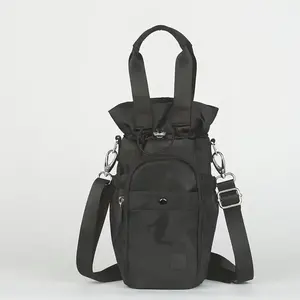 1L Soporte <span class=keywords><strong>de</strong></span> botella <span class=keywords><strong>de</strong></span> agua <span class=keywords><strong>de</strong></span> neopreno con correa para el hombro Portador <span class=keywords><strong>de</strong></span> botella <span class=keywords><strong>de</strong></span> agua Sling Bolsas deportivas - Product Image 5