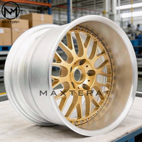 Jantes en alliage Maxtera Forged Custom VSXX Mesh Style pour BMW VW Audi Nissan 350Z 370Z GT-R WRX STI Supra 86 Civic Type R Lexus