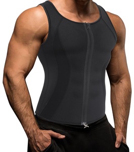 New Product Men Sauna Suit Waist Trainer <strong>Vest</strong> Sports <strong>Sweat</strong> <strong>Vest</strong> Compression Slimming Sauna Fat Burn <strong>Vest</strong> for Men - Product Image 1