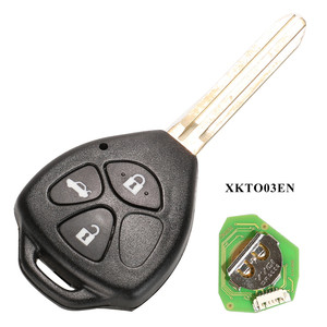 Xhorse vvdi xkto03en xkto03 phổ dòng điều khiển từ xa xe thông minh chính trống với 3 nút cho TOYOTA - Product Image 2
