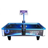 Meja Permainan Air Hockey Arcade Murah dengan Penghitung Skor Elektronik Klasik untuk 2 Pemain, Beroperasi dengan Koin