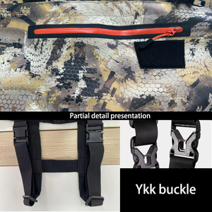 Ngụy Trang 3 Lớp Thoáng Khí Độ Ẩm Thấm Nylon/PVC Không Thấm Nước Săn Bắn Câu Cá <span class=keywords><strong>Waders</strong></span> Cho Nam Giới Và Phụ Nữ Với Khởi Động - Product Image 2