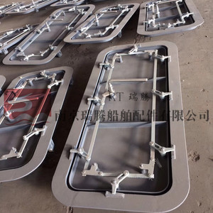 Couvercle de trappe en acier étanche à l'eau pour bateau, matériel maritime - Product Image 1