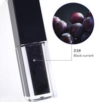 Huile repulpante pour les lèvres liquide transparente à grande brosse, marque privée, sans logo, parfum personnalisé, gloss repulpant en boîte – Meilleures ventes