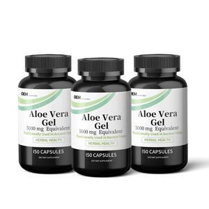 Cápsulas de Aloe Vera Natural OEM, Cápsulas de Aloe Vera Detox, Fórmula y Empaque Personalizados, Ventaja de Costo por Volumen y Suministro Estable - Product Image 1
