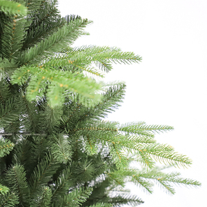 Decoración del hogar 7,5 Ft Pre Lit Pe Pvc Árbol de Navidad verde para decoración Navidad Pe Tree Holiday - Product Image 6
