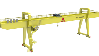 CE ISO Cabine de contrôle lourd devoir de levage MG 50t Double poutre portique grue avec treuil électrique monte-charge grue sur rail