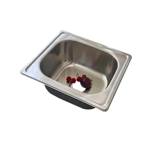 厂家304不锈钢水槽碗家用酒吧矩形单碗厨房水槽