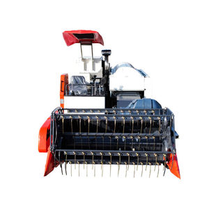 Combine <b>Harvester</b> for Rice Wheat with Adjustable Cutting Height Versatile Use - Product Image 3