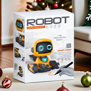 Jouet scientifique interactif STEM Robot intelligent suiveur de ligne intelligent populaire Ai jouets éducatifs pour enfants suit la ligne noire - Product Image 5